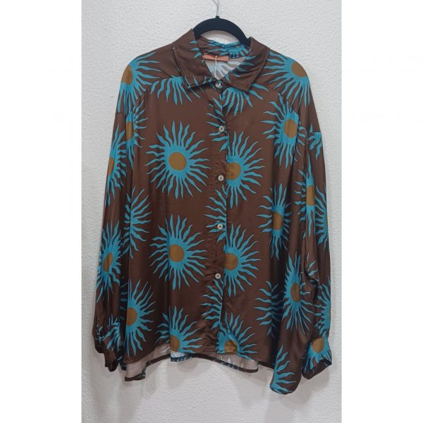 Camisa satinada