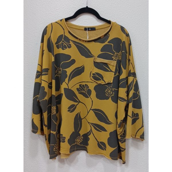 Sudadera flores