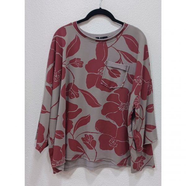 Sudadera flores - Imagen 3