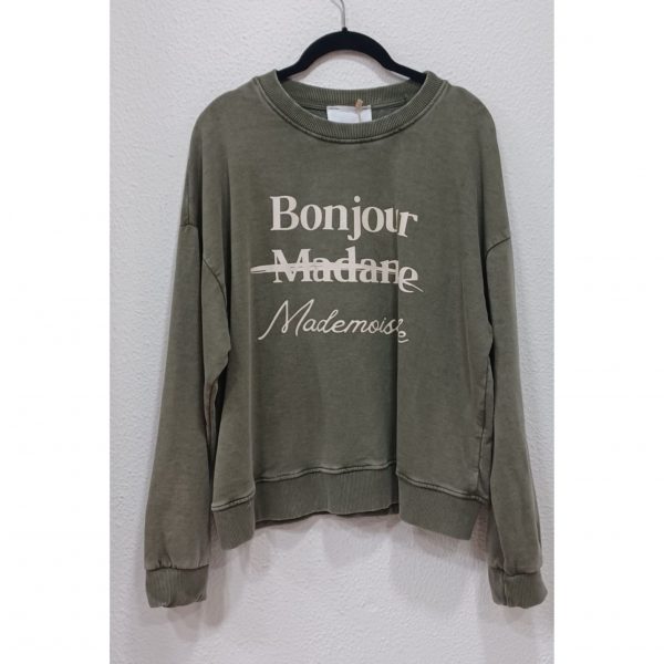 Sudadera mademoiselle