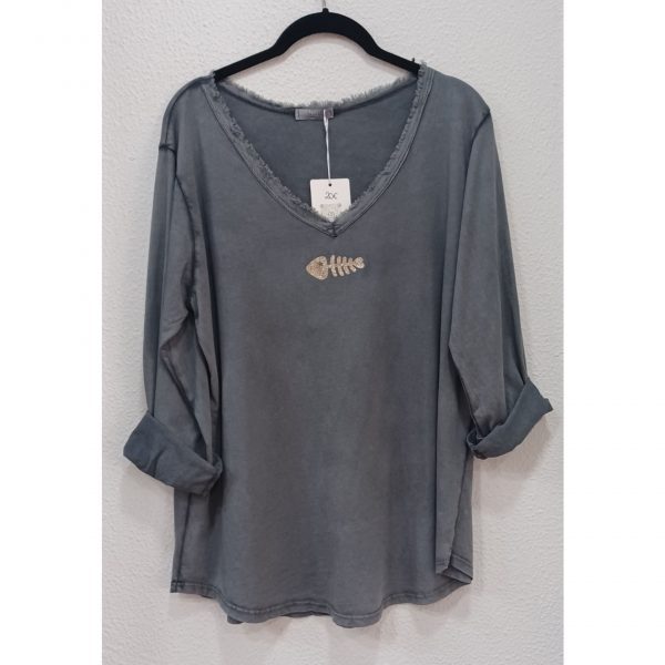 Camiseta raspa - Imagen 6