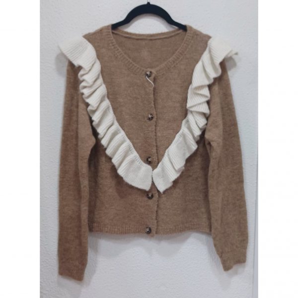 Chaqueta volantes
