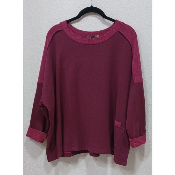 Sudadera bicolor - Imagen 2