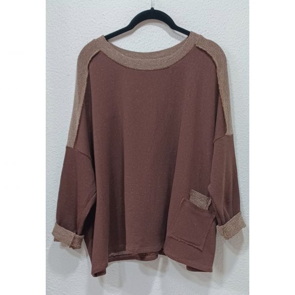 Sudadera bicolor - Imagen 3