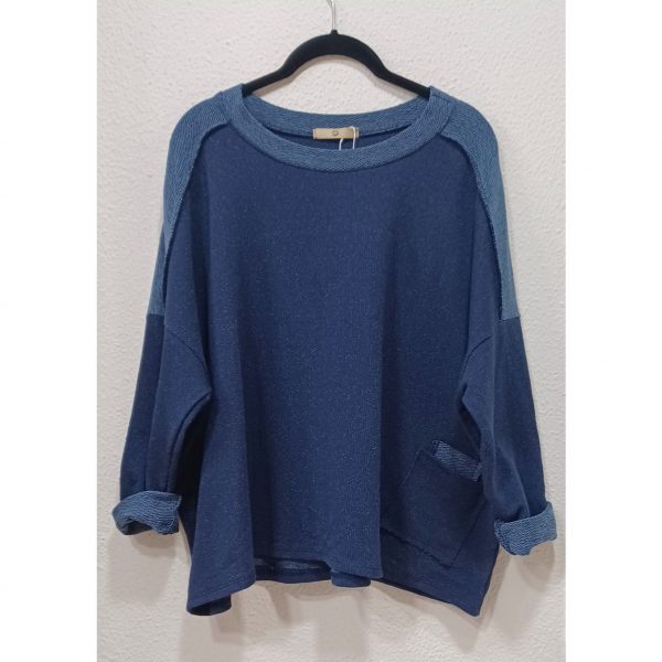 Sudadera bicolor - Imagen 4
