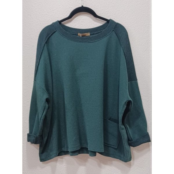 Sudadera bicolor - Imagen 5