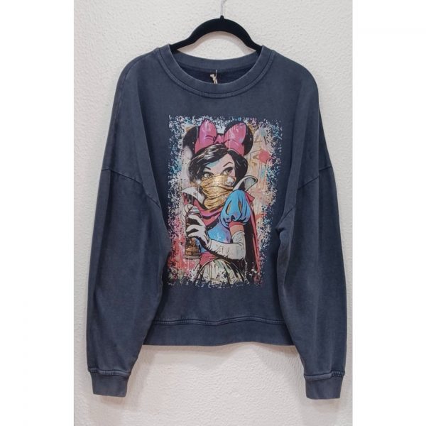 Sudadera estampada