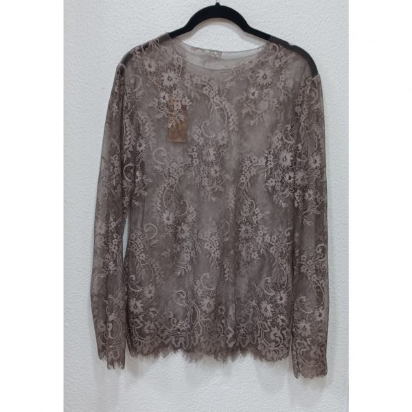 Camiseta guipur