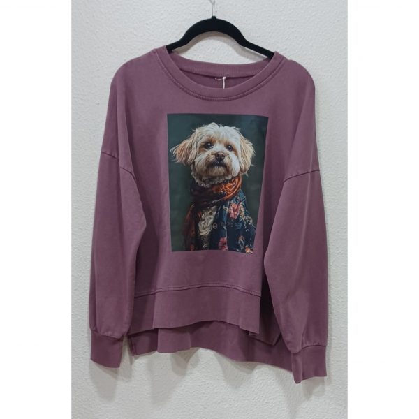 Sudadera estampada