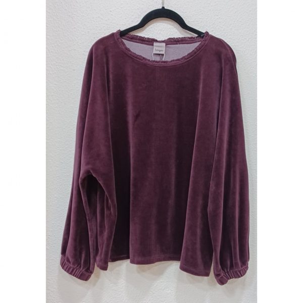 Sudadera terciopelo