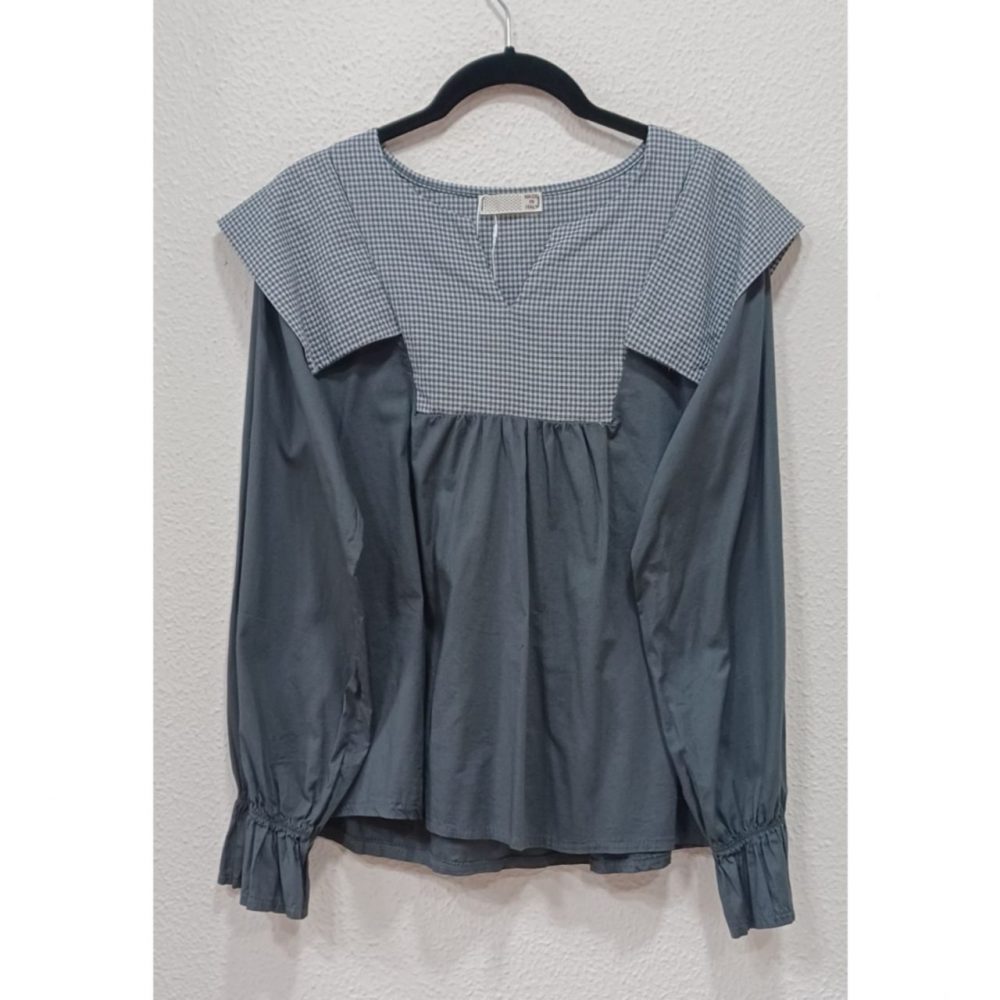 Blusa combinada - Imagen 2