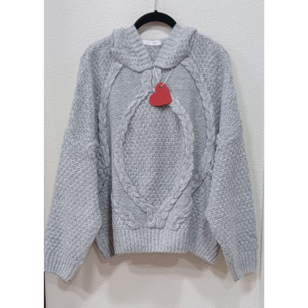 Sudadera trenzada - Imagen 2