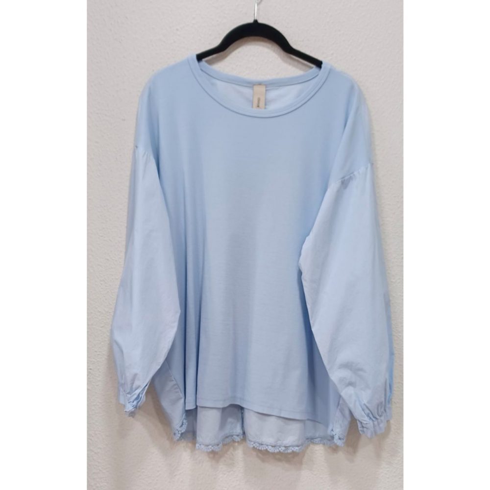 Blusa combinada - Imagen 3