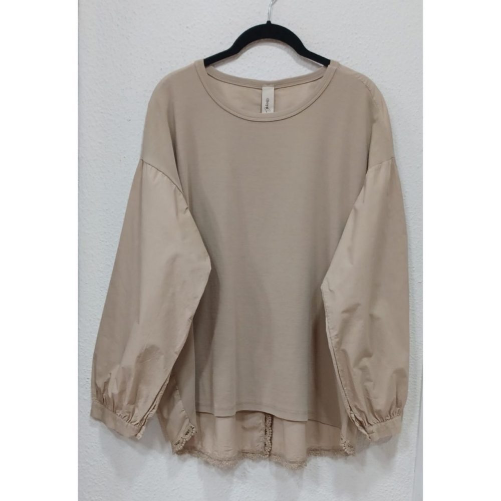 Blusa combinada - Imagen 4