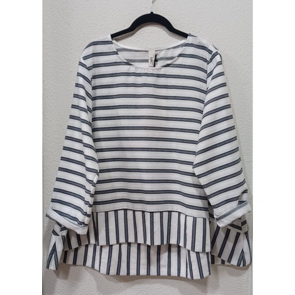 Blusón rayas - Imagen 2