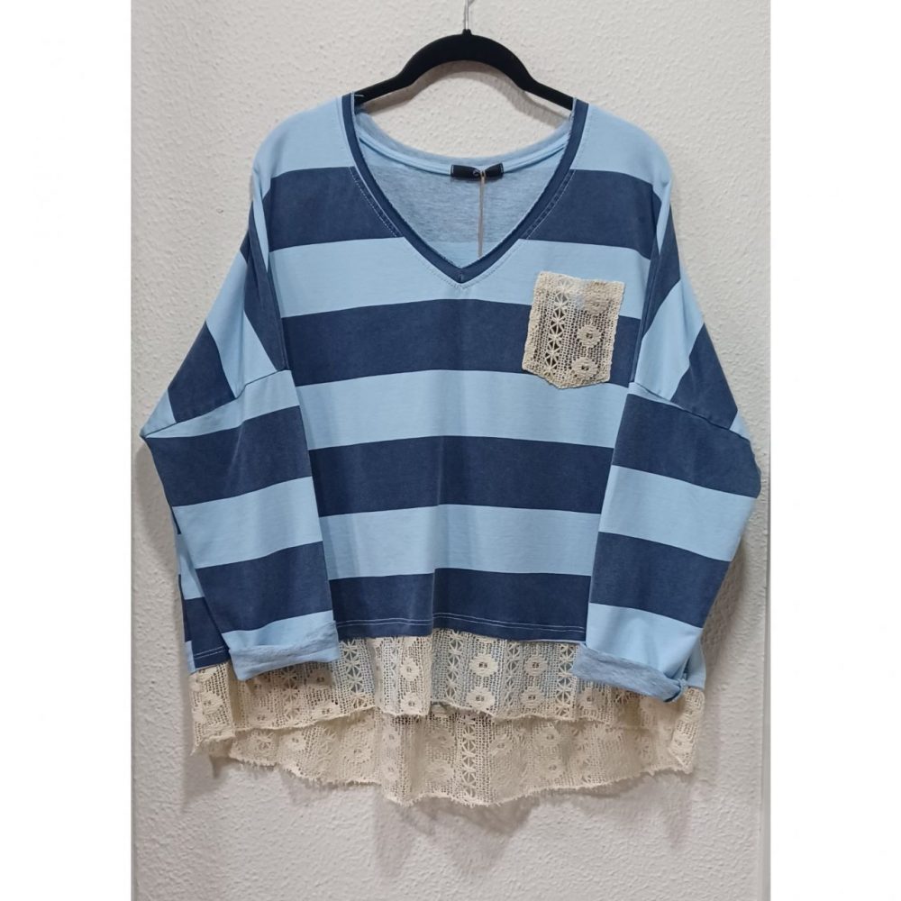 Sudadera encaje - Imagen 3