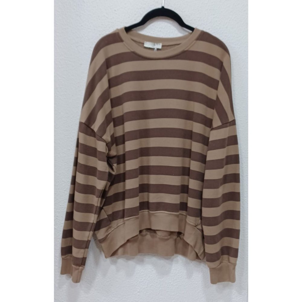 Sudadera rayada - Imagen 2