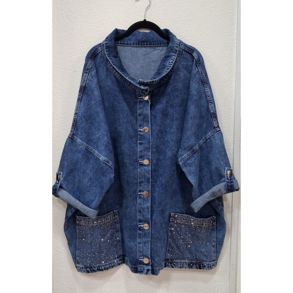 Chaqueta vaquera oversize