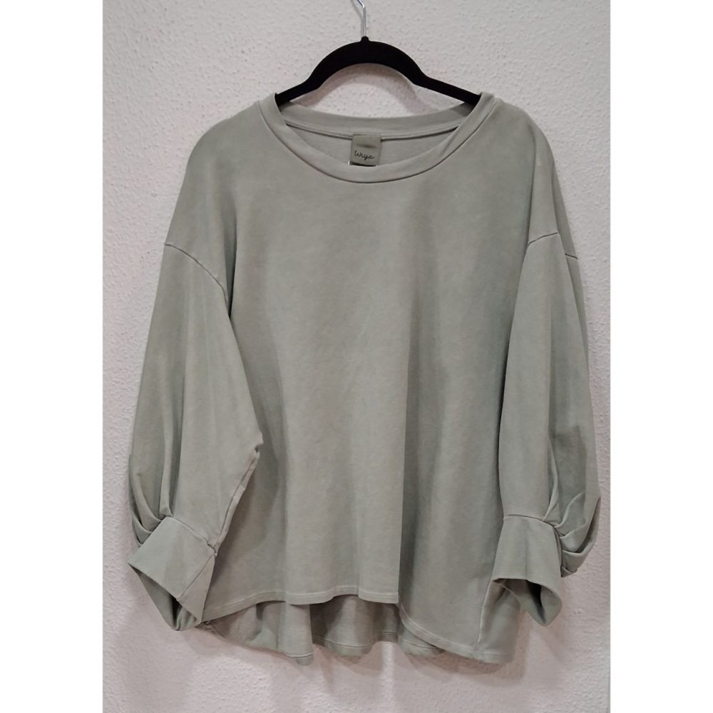 Sudadera manga abullonada - Imagen 5
