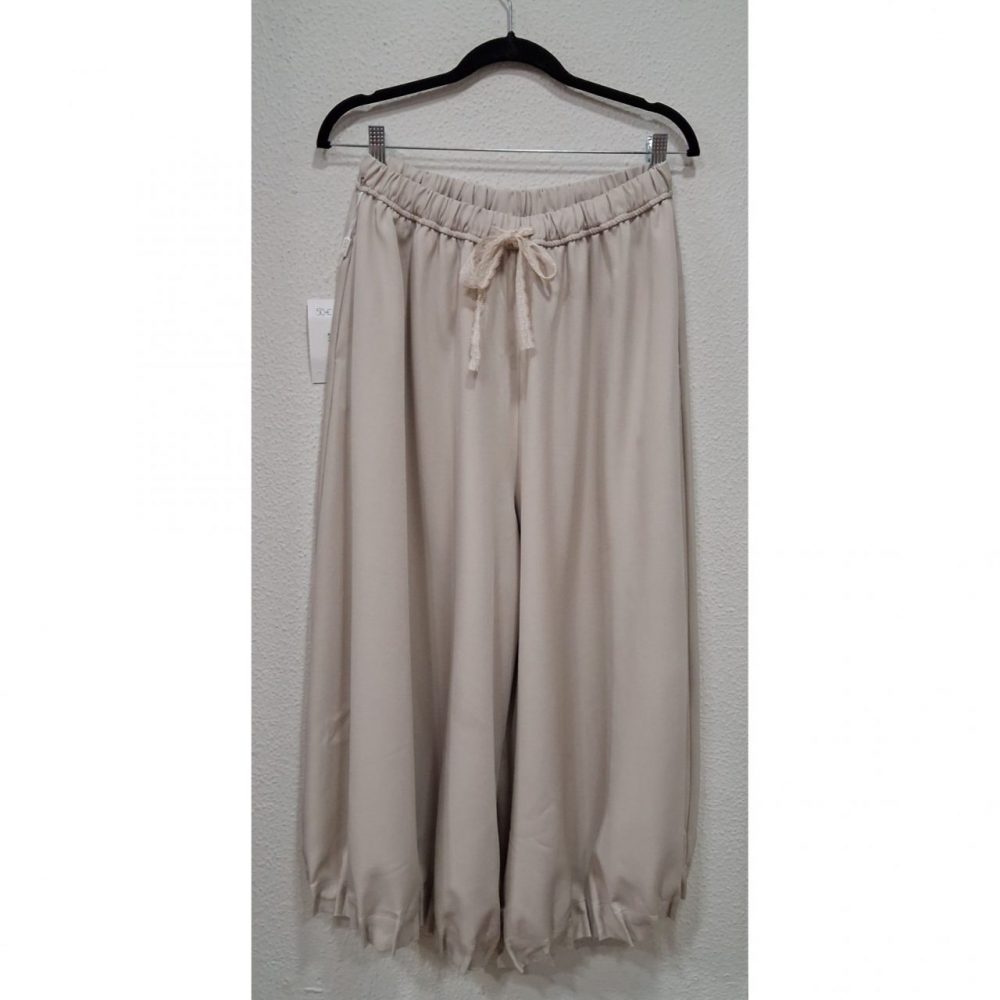 Pantalón bajo plisado - Imagen 2