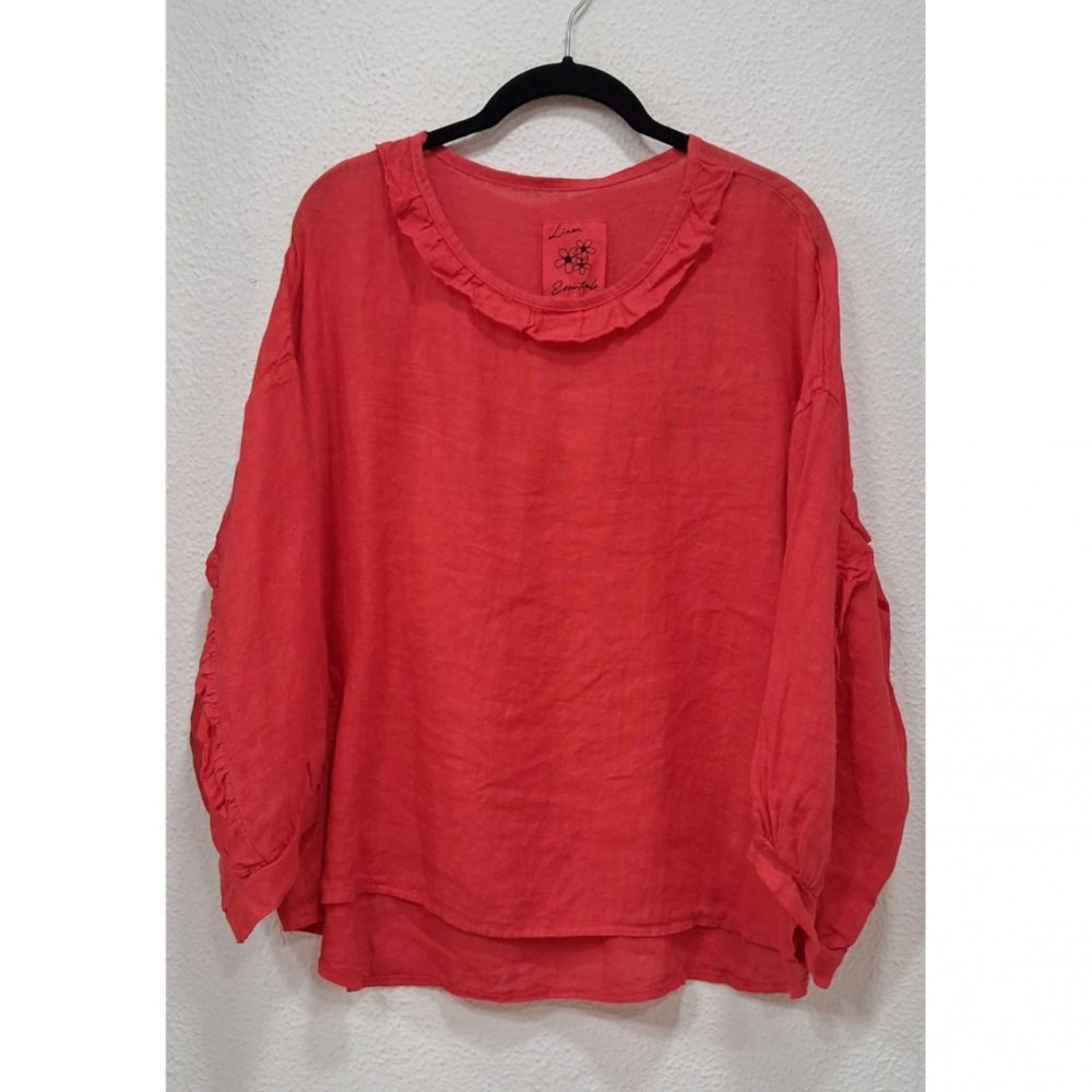 Blusa lino - Imagen 4