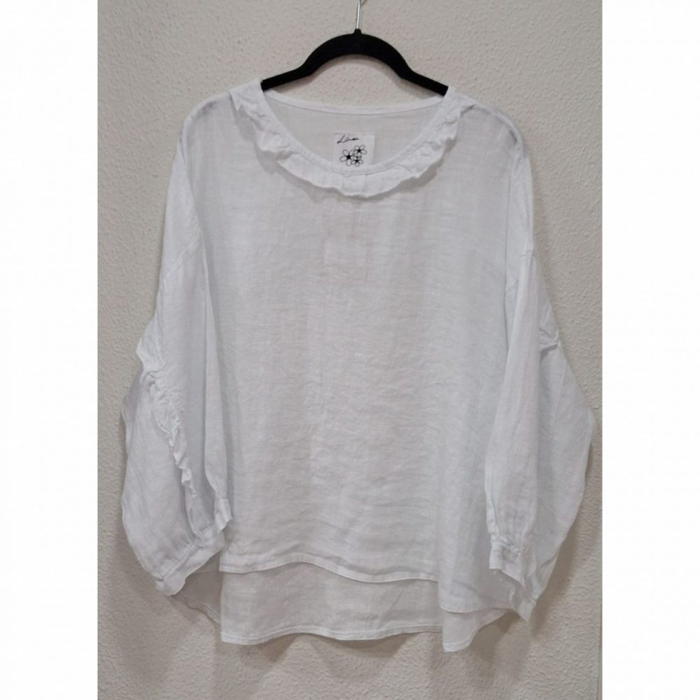 Blusa lino - Imagen 5