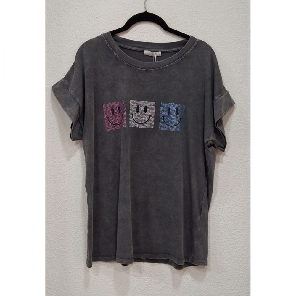 Camiseta smiley