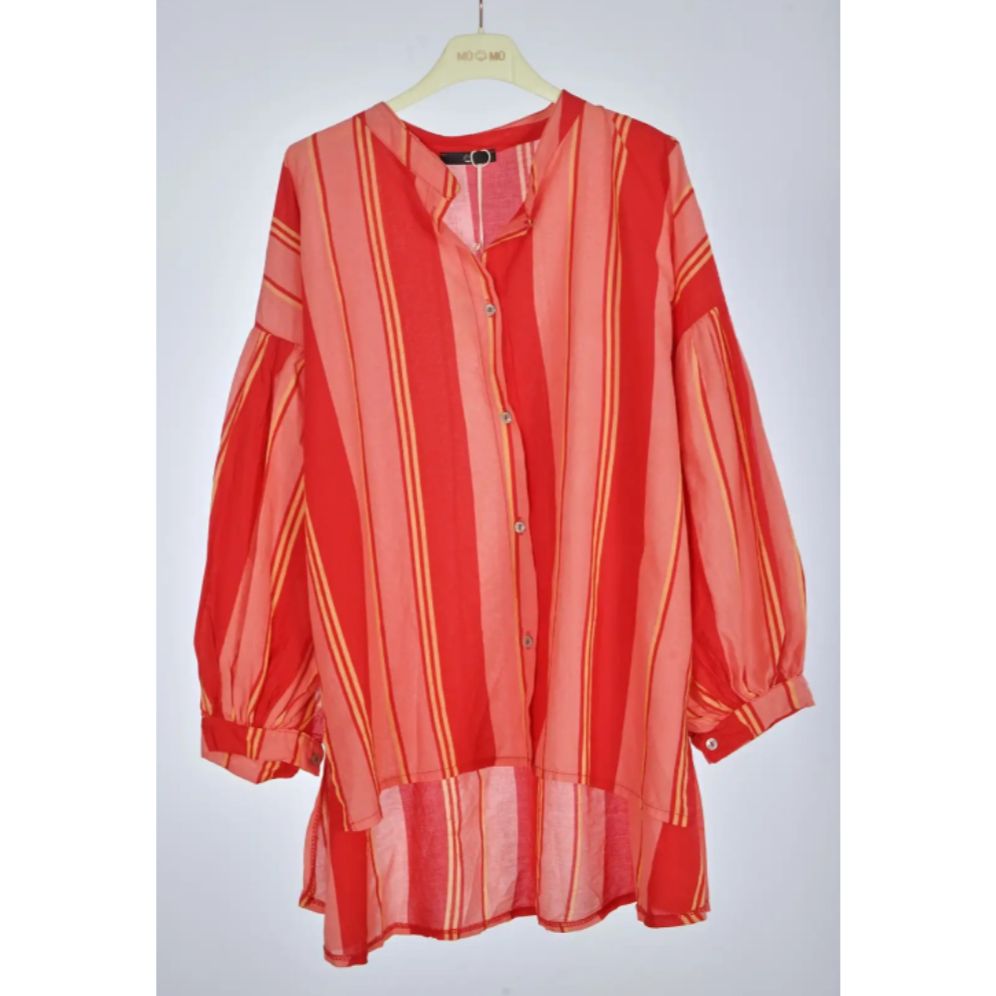 Camisa over rayas - Imagen 2