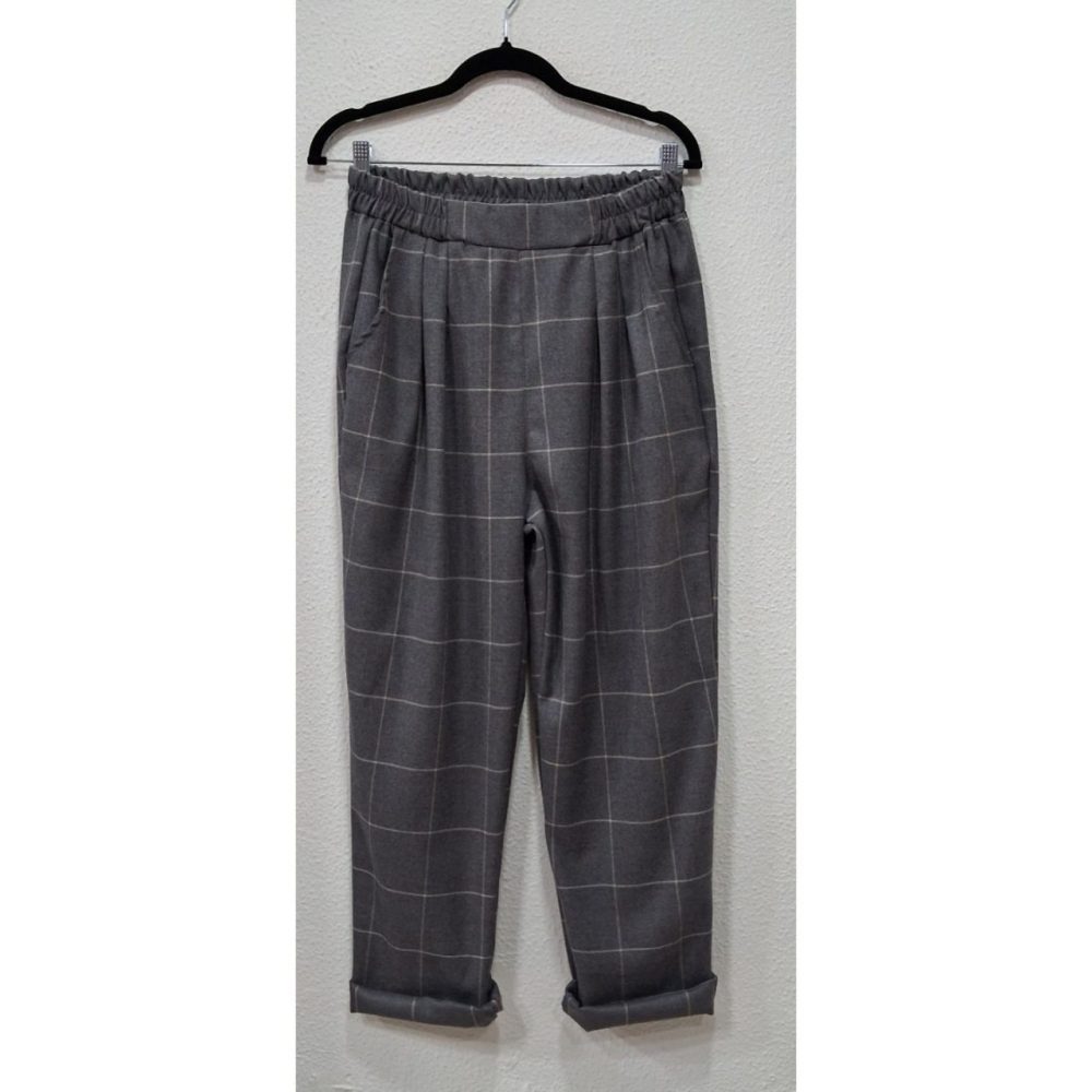 Pantalón cuadros grandes