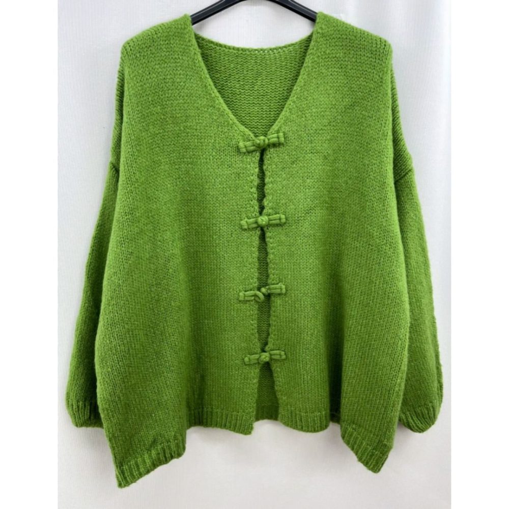 Chaqueta oversize botones