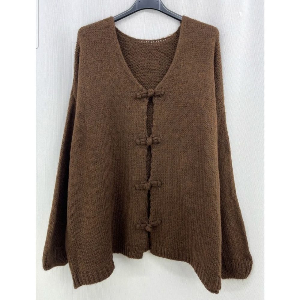 Chaqueta oversize botones - Imagen 2