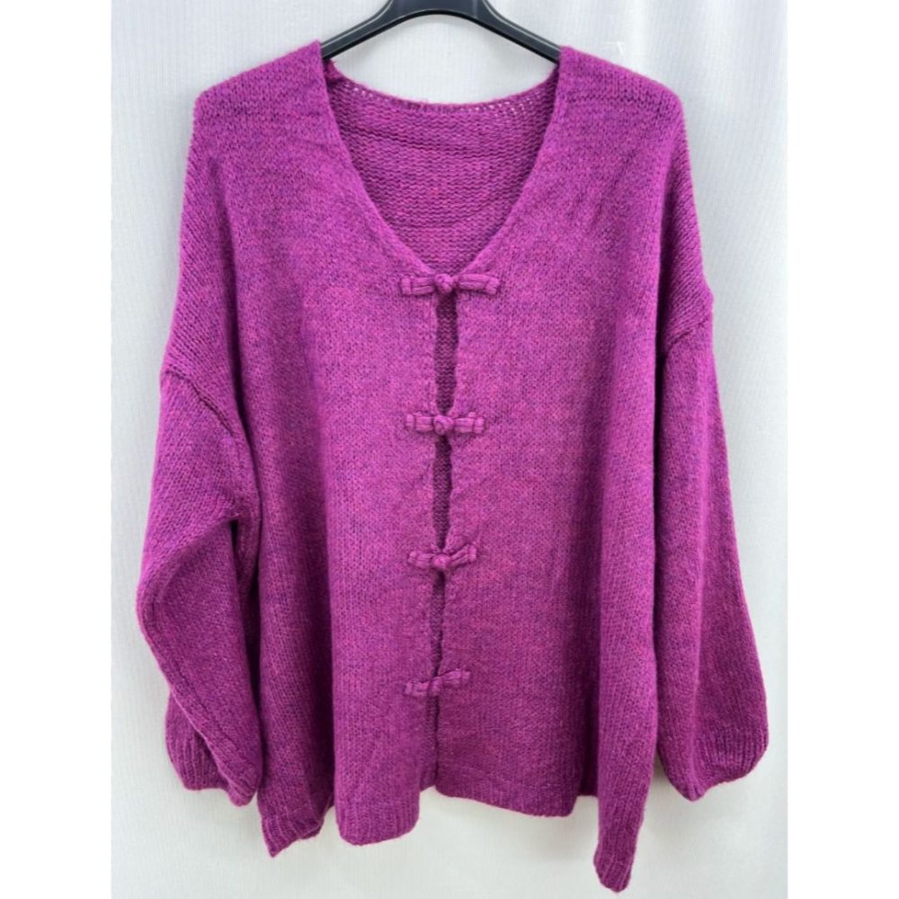 Chaqueta oversize botones - Imagen 5