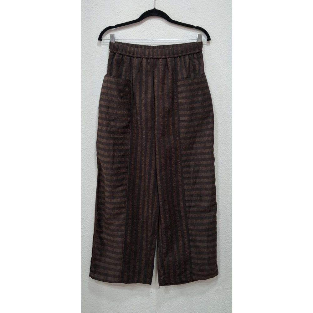 Pantalón combinado rayas