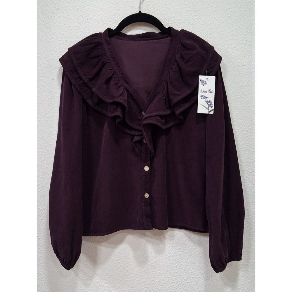 Blusa pana volantes - Imagen 2