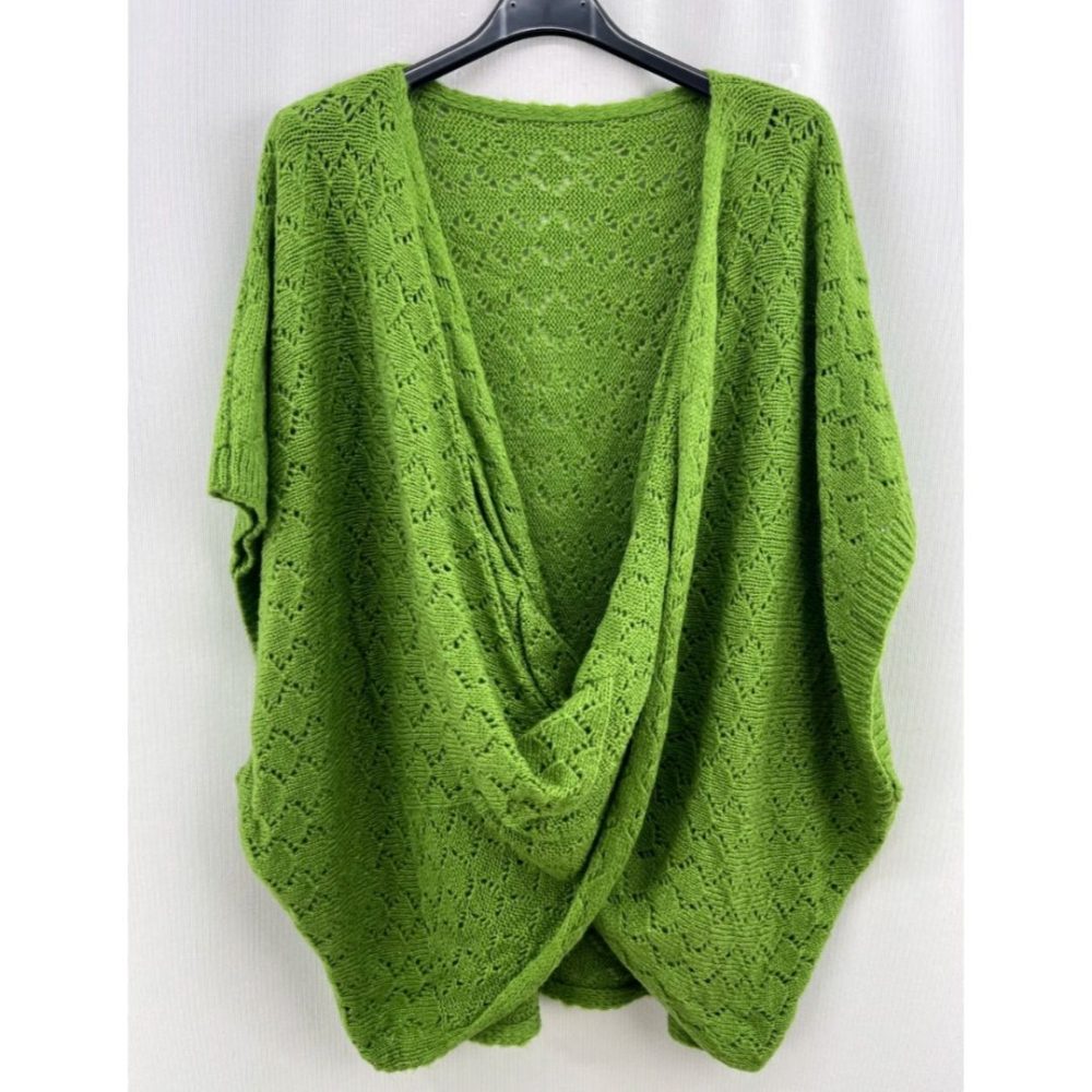 Poncho cruzado oversize